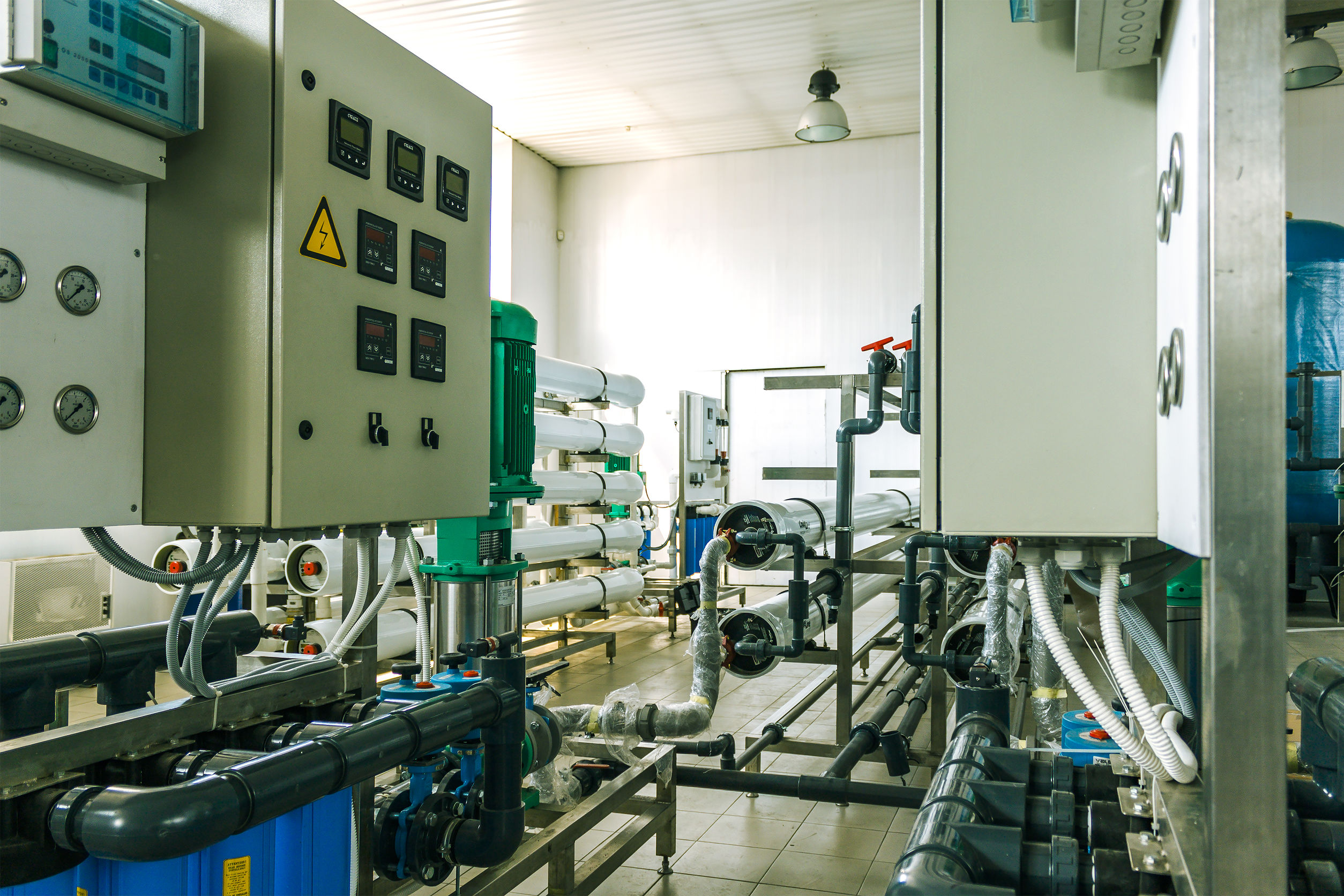 pumps and piping system
